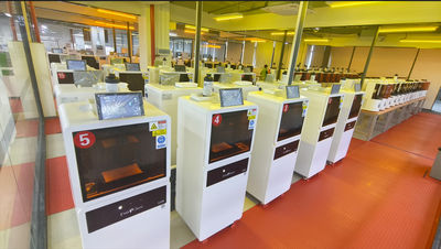 Shenzhen KTJ DentalLabs Co.,Ltd. ligne de production du fabricant