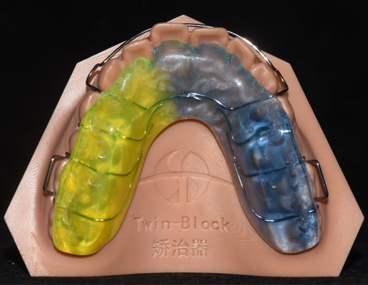 Appareil de bloc jumeau Appareil orthodontique pour corriger la malocclusion
